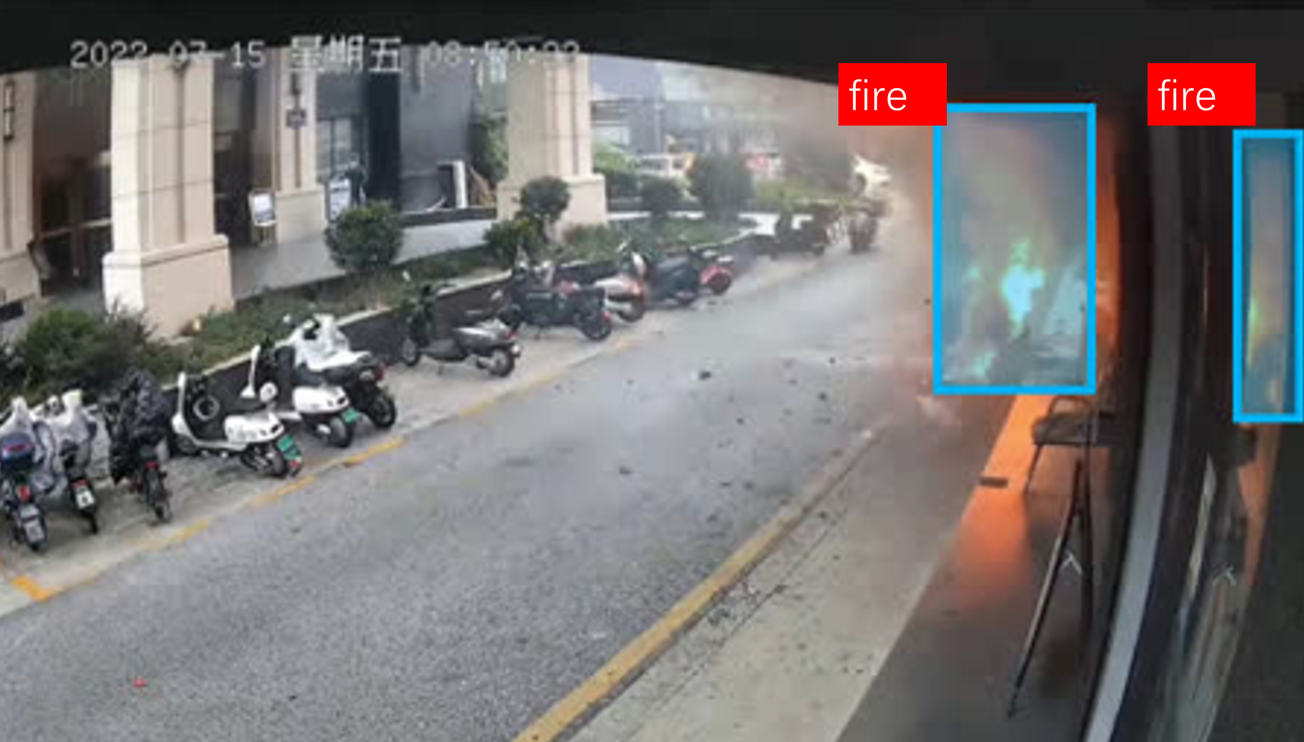 AI智能火灾检测